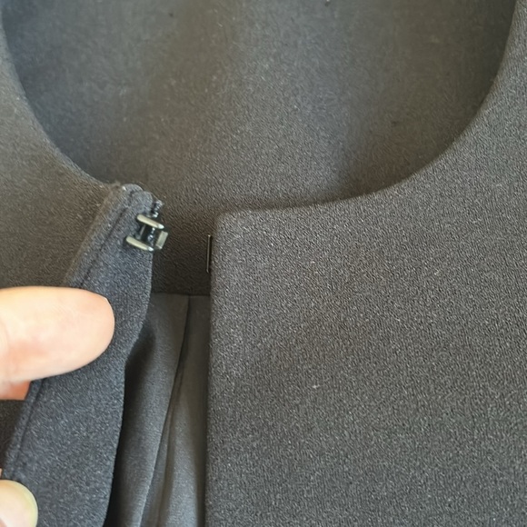 Calvin Klein Black Blazer with Beaded Shoulders - Picture 5 of 10